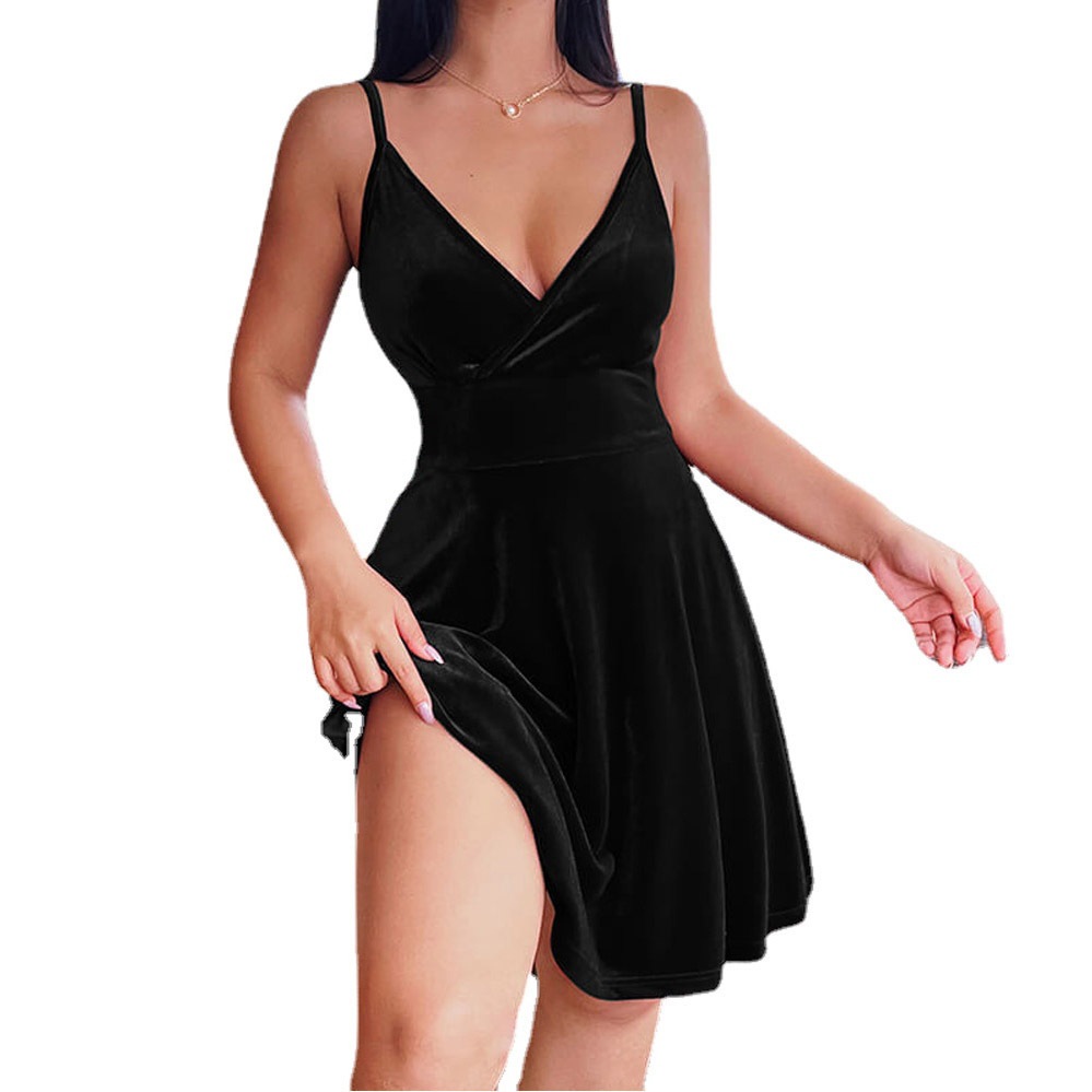 V-neck elegant evening dress 7 01