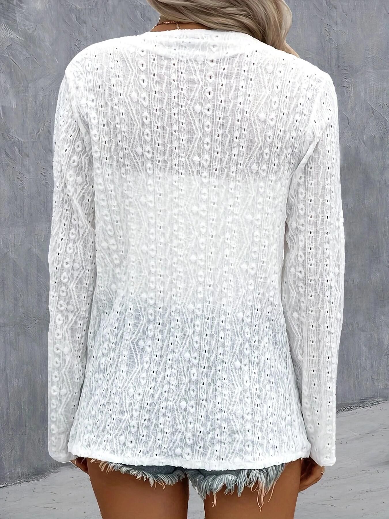 Loose cardigan tops women's knitted coat 57
