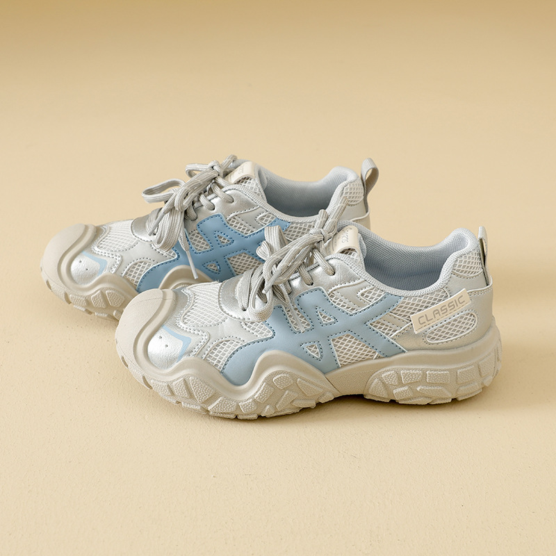 Main Title English Womens Platform Casual Sneakers Lightweight Breathable Versatile Comfortable 02